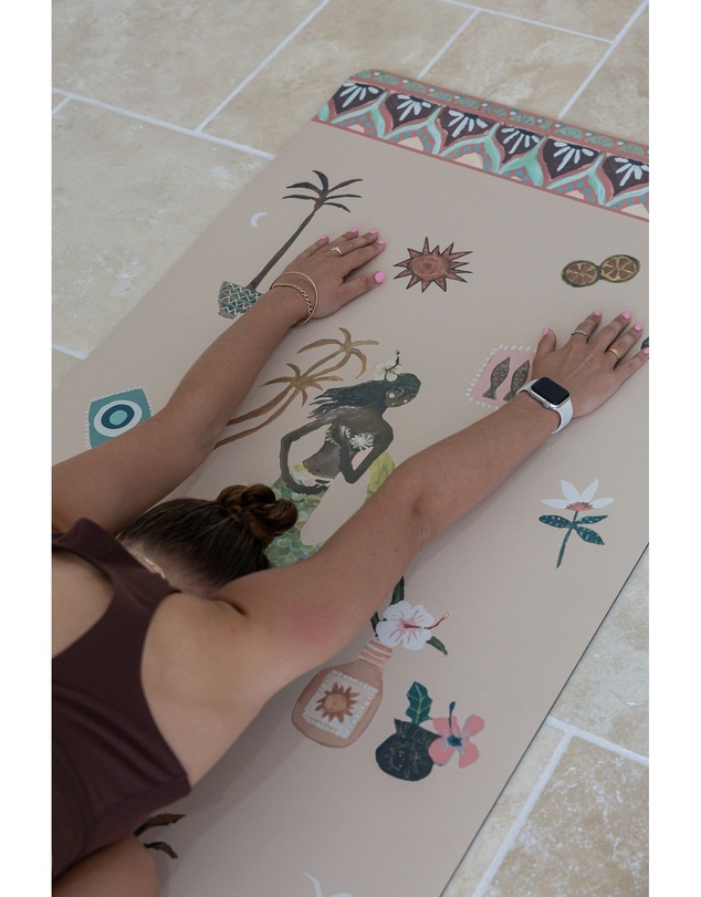 Good Throw Co - Premium Yoga Mat Sea Song Mermaid