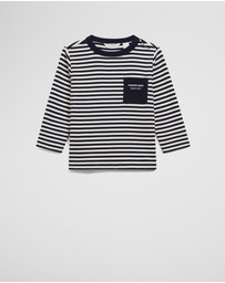 Country Road - Cotton Long Sleeve Pocket T-shirt