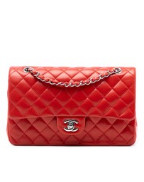 Pre-Loved by Azura Reborn - Pre-Loved Medium Classic Lambskin Double Flap
