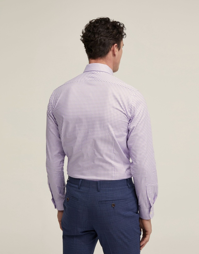 Oxford - Beckton Cotton Stretch Check Shirt