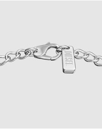 Diesel - D Logo Silver Bracelet