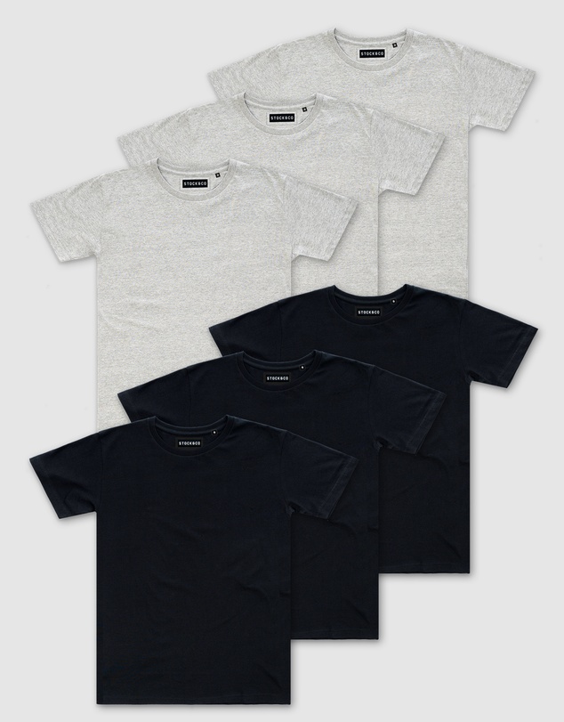 Stock & Co. - 6-Pack Stock Tee