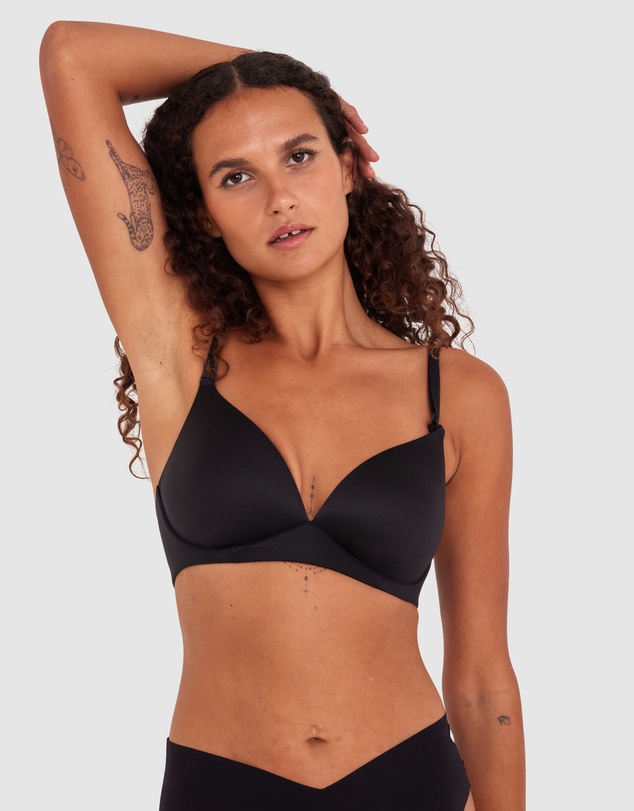 Bras N Things - Body Bliss Contour Maternity Wirefree Bra - Black