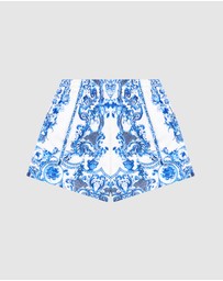Camilla - Mid Length Boardshorts - Kids-Teens