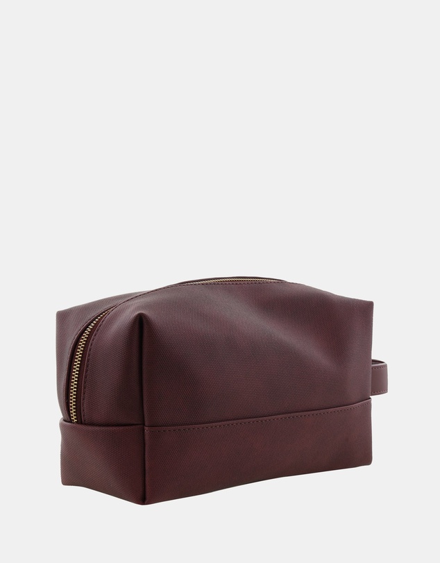 Pierre Cardin - Pierre Cardin Coated Canvas Travel Toiletry Bag