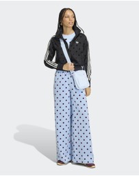 adidas Originals - SATIN POLKA DOTS WIDE LEG PANT Womens
