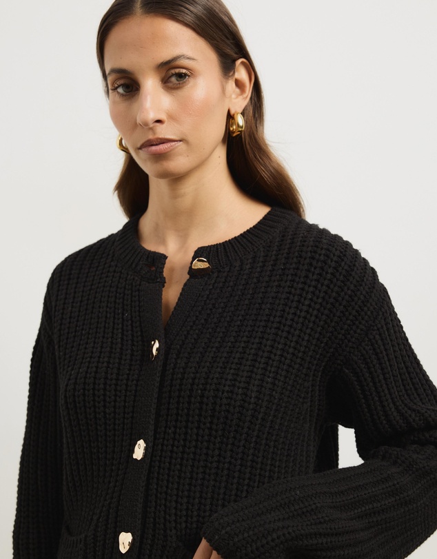 Atmos&Here - Gracie Chunky Button Through Cardigan