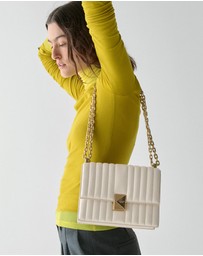 Kate Spade - Deco Quilted Leather Chain Shoulder Bag