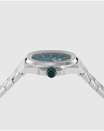 Aston Martin - GPQ Podium Green Dial Stainless Steel Bracelet Watch