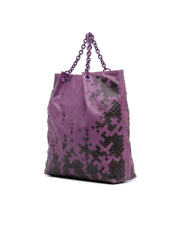 Pre-Loved by Azura Reborn - Pre-Loved Vitello Mosaico Laque Tote