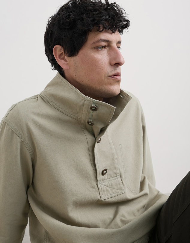 Seasalt - Seasalt Cornwall Green Clay Stone Smock