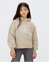 Calvin Klein Jeans - Girls Oversized Logo Hoodie