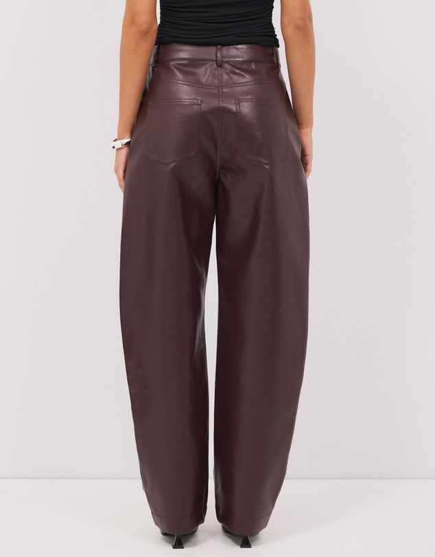 Calli - Rory PU Straight Leg Pants