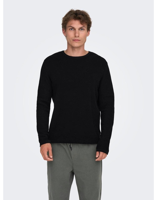 Only & Sons - Eric Structured Knit Pullover