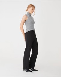 Forcast - Suzie Turtleneck Rib Knit Top