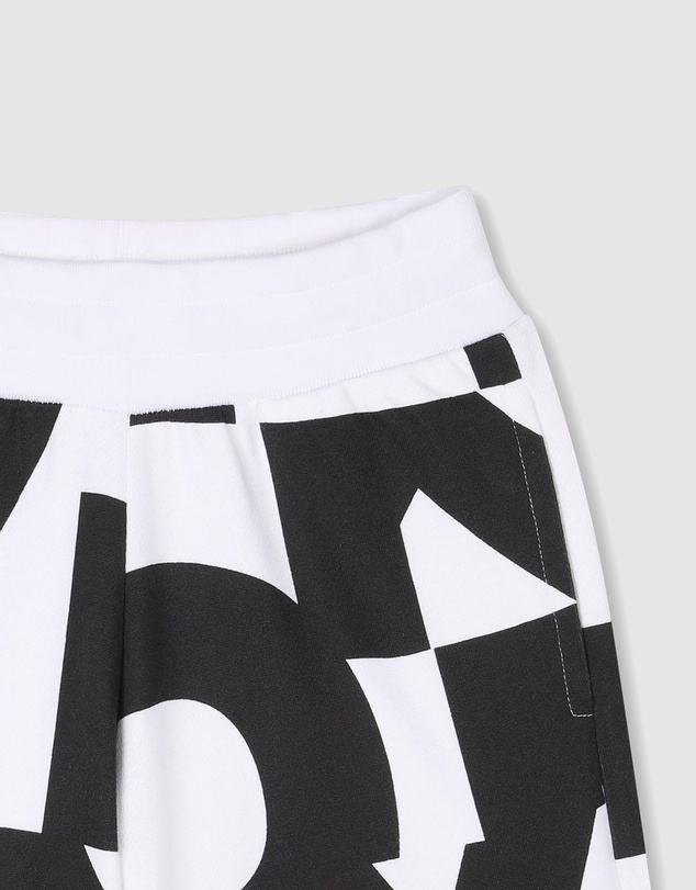DKNY - Abstract Logo Bermuda Shorts - Kids-Teens