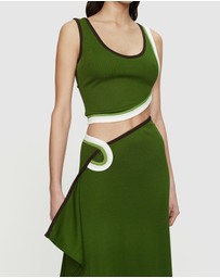 Christopher Esber - Verner Multi Bind Cascade Skirt