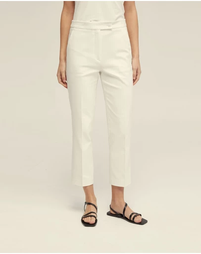 Oxford - Holly Cotton Blend Crop Leg Pants