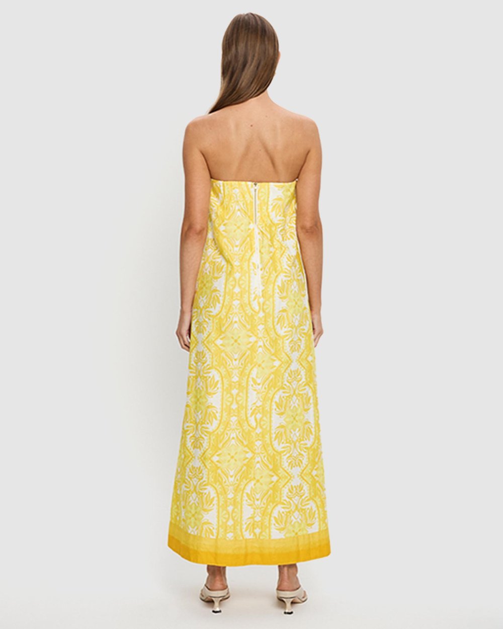Madeline Strapless Maxi Dress by KIVARI Online | THE ICONIC | Australia