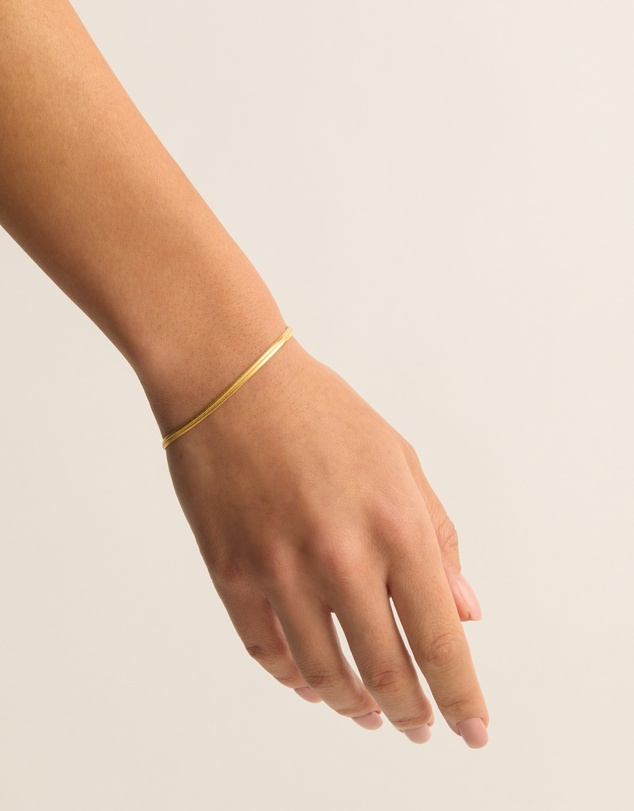 By Charlotte - Herringbone Chain Bracelet