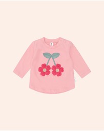 Huxbaby - Double Flower Top - Babies