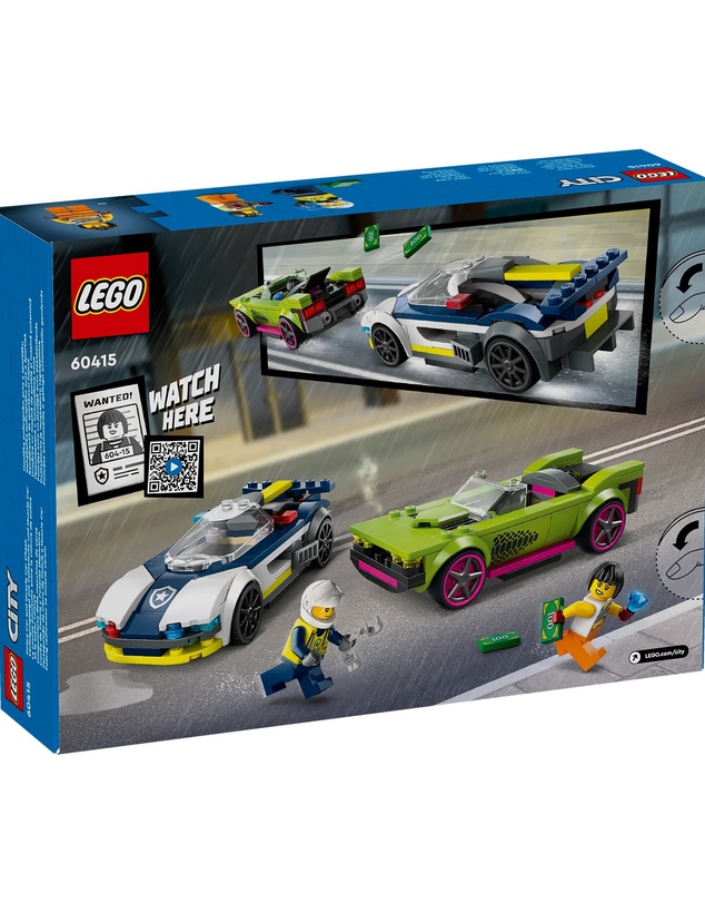 LEGO - 60415 Police Car and Muscle Car Chase