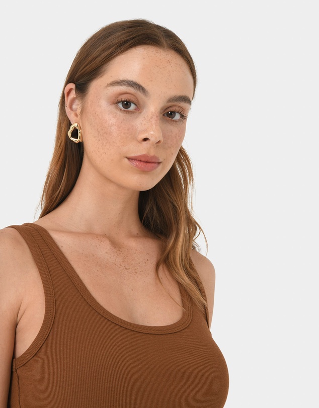 Forcast - Elif 16K Gold Plated Earrings