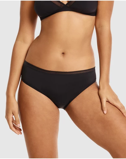 Love Luna - 3 Pack Women's Light Bladder Leakage Midi Brief