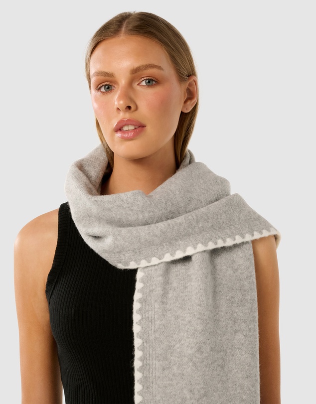 Forever New - Tatum Stitch Detail Scarf