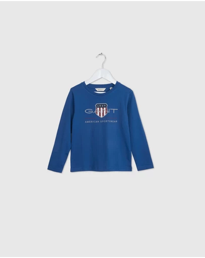 Gant - Kids Archive Shield Long Sleeve T-Shirt
