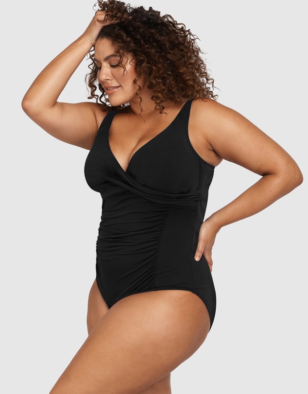 Artesands - Natare Black Chlorine Resistant Delacroix One Piece