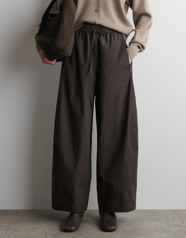 COS - Elasticated Barrel-Leg Trousers