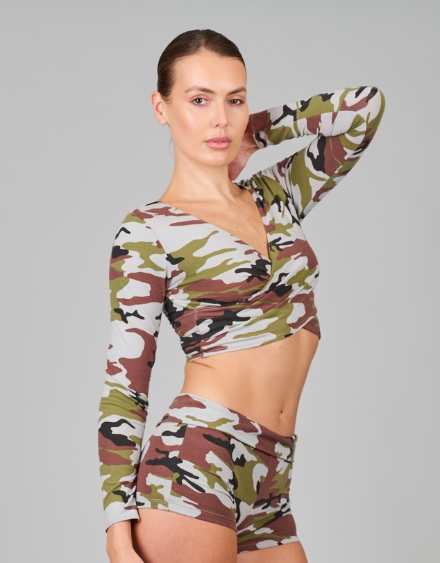 Love and Nostalgia - Love Is A Battlefield Cross Front Top