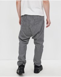 Surrounded By Ghosts - The Gismondine Denim Drawstring Casual Pants
