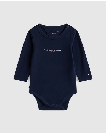 Tommy Hilfiger - Mini Cotton Bodysuit - Babies