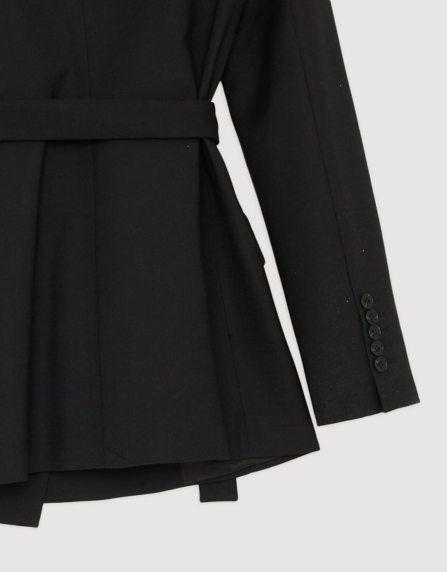 Revibe - Repaired Shona Joy Castro Belted Blazer - AU 6