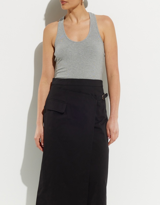 Calli - Tara Midi Twill Skirt
