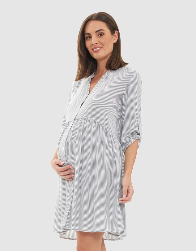 Ripe Maternity - Sam Stripe Dress