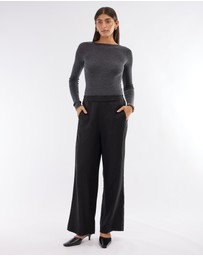 Amelius - Ellie Merino Knit Boat Neck