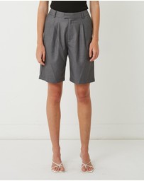FRIEND of AUDREY - Carter Pleated Shorts