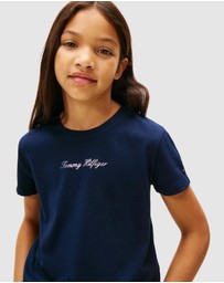 Tommy Hilfiger - Tommy Foil Script Tee - Kids