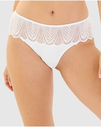 Billet Doux - Gracieuse Cheeky Lace Hipster Shorty Brief