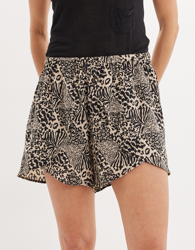 Amelius - Leona Animal Print Short