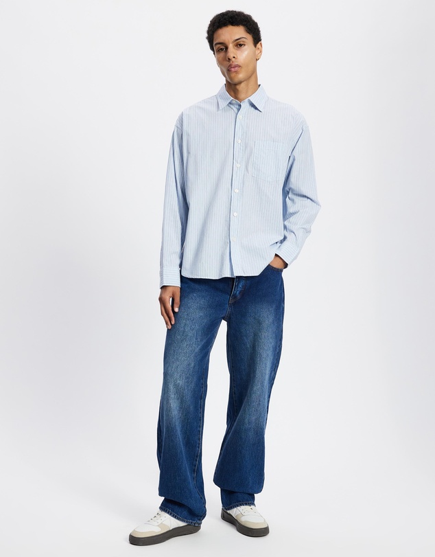 Jack & Jones - Meadows Poplin Stripe Shirt