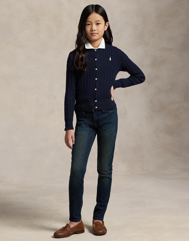 Polo Ralph Lauren - Mini-Cable Cotton Cardigan - Teens