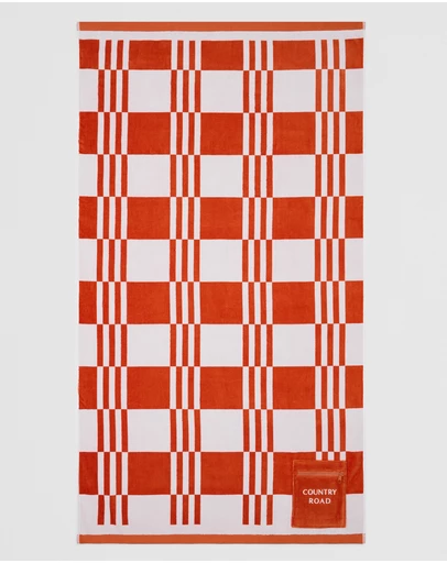 Country Road - Eyre Australian Cotton Beach Towel