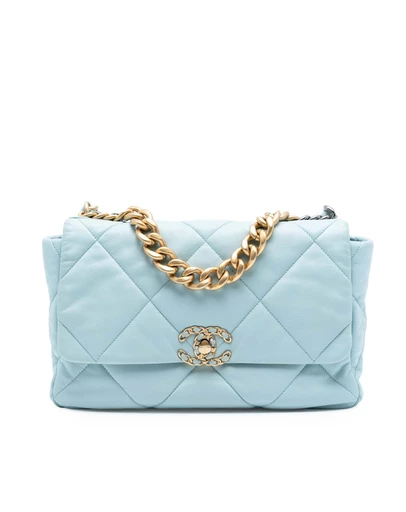 Pre-Loved by Azura Reborn - Pre-Loved Large Lambskin 19 Flap