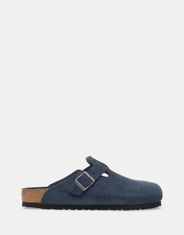 Birkenstock - Boston SFB Tonal Footbed Suede Leather Narrow - Women's