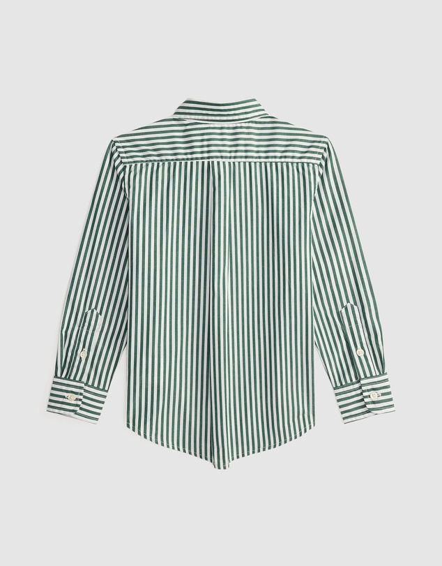 Polo Ralph Lauren - Striped Cotton Poplin Shirt - ICONIC EXCLUSIVE - Kids