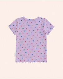 Huxbaby - I Heart Cake Rib T-Shirt- Babies-Kids